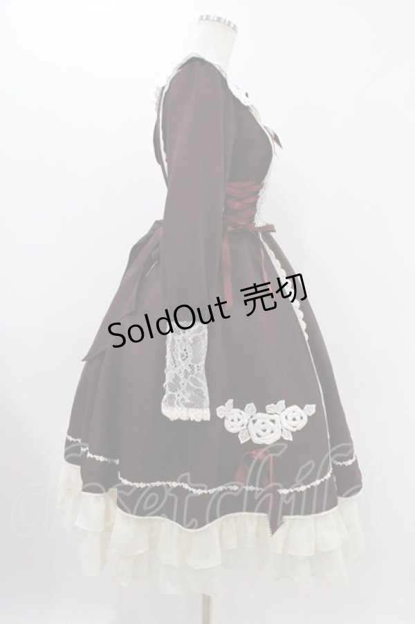 画像3: BABY,THE STARS SHINE BRIGHT / Maria Rosa Misticaワンピース Free ボルドー H-25-11-20-1035-BA-OP-NS-ZH (3)