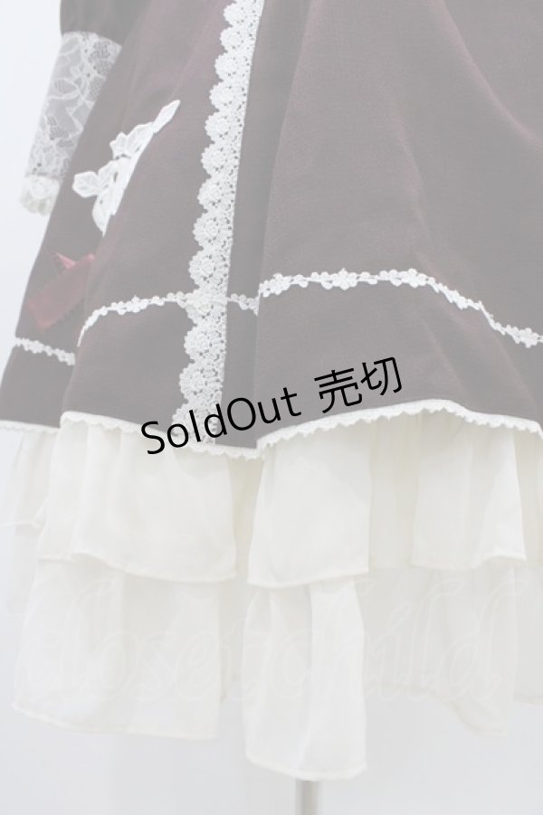 画像5: BABY,THE STARS SHINE BRIGHT / Maria Rosa Misticaワンピース Free ボルドー H-25-11-20-1035-BA-OP-NS-ZH (5)