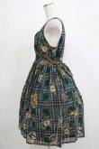 画像2: EXCENTRIQUE / Highland Checkワンピース 0S グリーン H-25-11-20-001-EL-OP-KB-ZH (2)