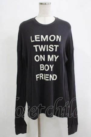 画像: Katie / FRUITS HOLIC! long tee  BLACK H-25-11-20-063-LO-TO-KB-ZH