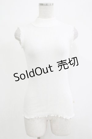画像: Katie / UNDER PRETTIES bottle neck no sleeve  OFF WHITE H-25-11-20-069-LO-TO-KB-ZH