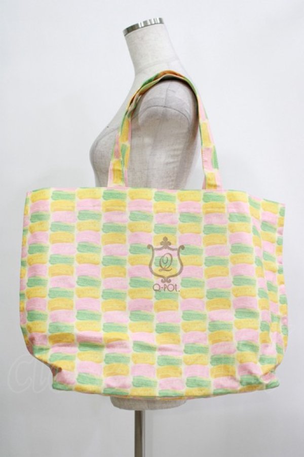 画像1: Q-pot. / マカロントートバッグ(LL)   H-25-11-20-070-QP-BG-KB-ZH (1)