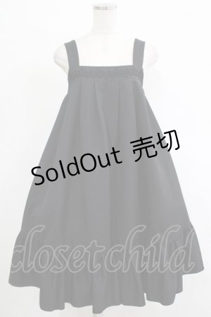 画像: MIHO MATSUDA / タックジャンパースカート  ブラック H-25-11-20-007-GO-OP-KB-ZH