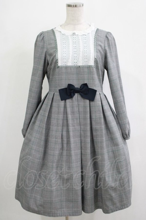 画像1: Emily Temple cute / Earnestワンピース  グレー H-25-11-20-008-ET-OP-KB-ZH (1)
