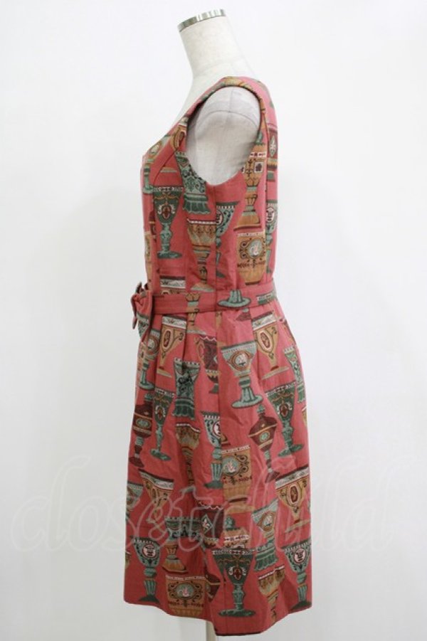 画像2: Jane Marple / Venetian glassゴブランジャンパースカート  ボルドー H-25-11-20-018-JM-OP-KB-ZH (2)