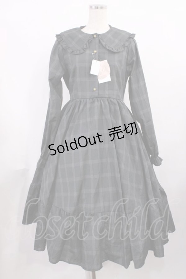 画像1: m petit by misako / TT*AOKチェックOP M ダークグレー H-25-11-21-006-LO-OP-NS-ZH (1)