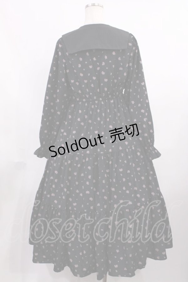 画像2: m petit by misako / TT*AOKハナセーラーOP M ブラック H-25-11-21-008-LO-OP-NS-ZH (2)