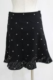 画像3: Emily Temple cute / ローズドットウールスカート  黒 H-25-11-21-1027-ET-SK-KB-ZH (3)
