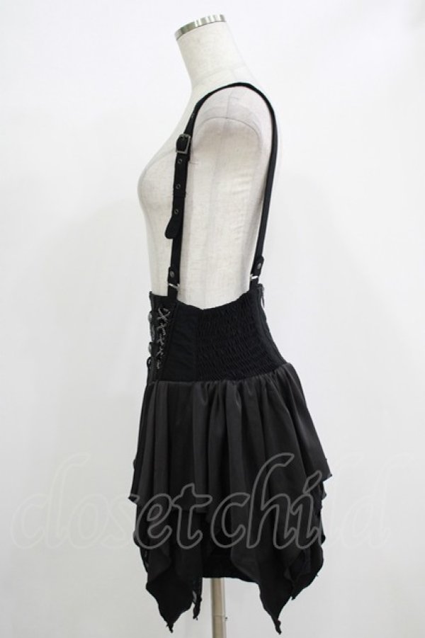 画像2: Ozz oneste / Fairy Tale Rose ショートパンツ  ブラック H-25-11-21-1036-OO-PA-KB-ZH (2)