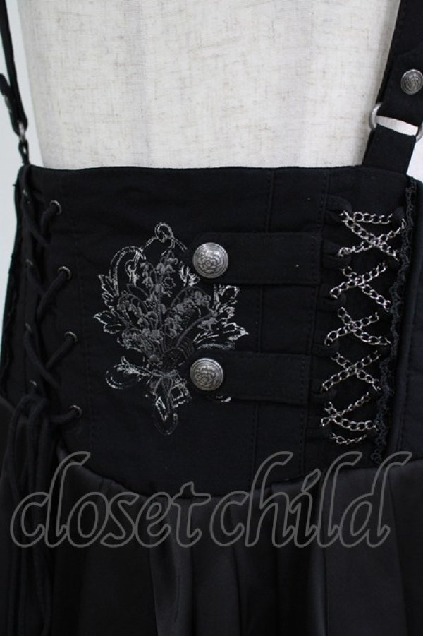 画像4: Ozz oneste / Fairy Tale Rose ショートパンツ  ブラック H-25-11-21-1036-OO-PA-KB-ZH (4)