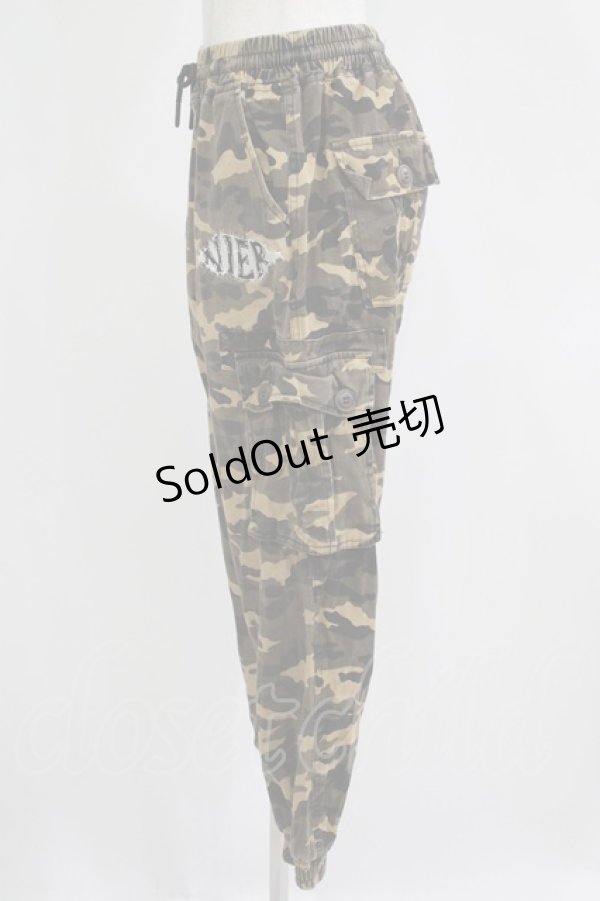 画像2: NieR Clothing / カモフラ柄パンツ   H-25-11-21-1038-PU-PA-KB-ZH (2)