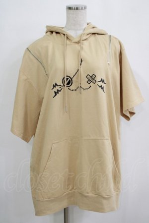 画像: NieR Clothing / オフショルプルパーカー  ベージュ(ミケ) H-25-11-21-1050-PU-TO-KB-ZH