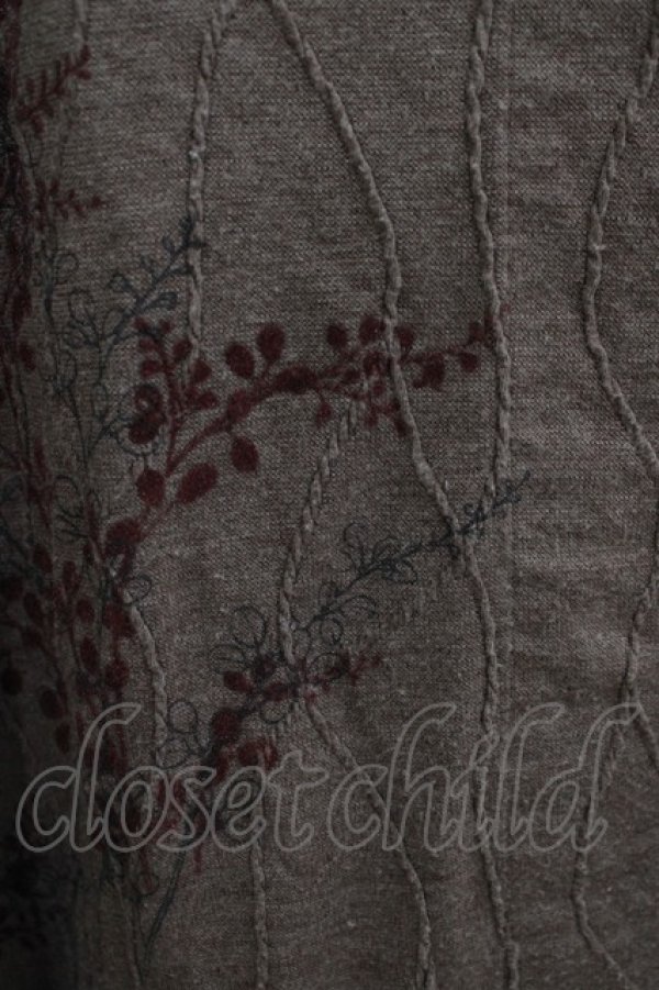 画像4: kikou / ニットポンチョ  ブラウン H-25-11-21-1056-GO-TO-KB-ZH (4)