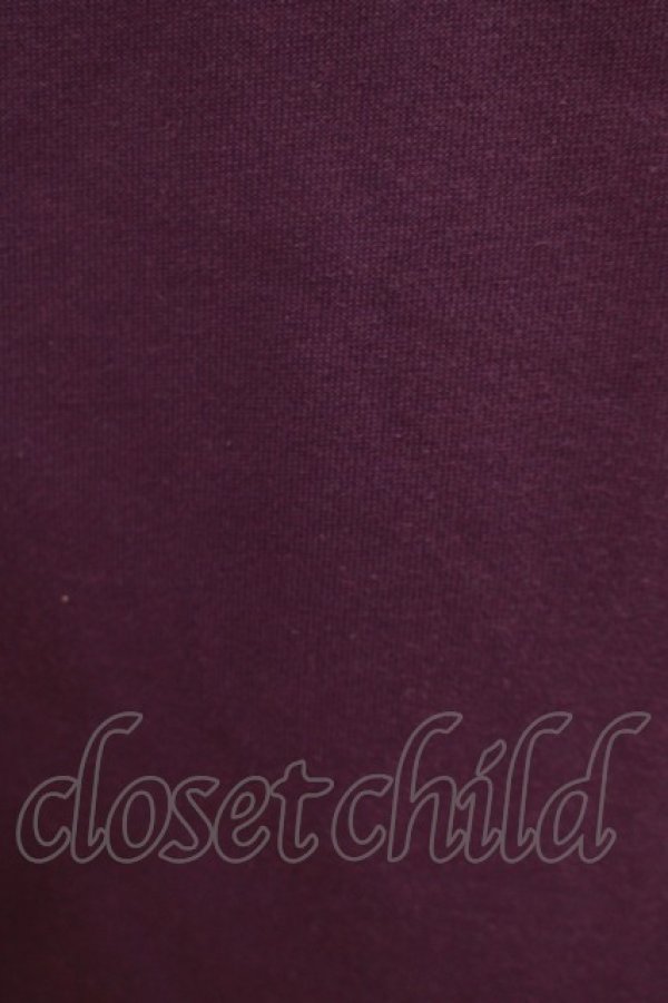 画像4: NieR Clothing / 配色チャイナプルパーカー  パープルMIX H-25-11-21-1059-PU-TO-KB-ZH (4)