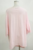 画像3: Deorart / ドレープネック5部袖Tシャツ M ピンク H-25-11-21-1066-PU-TO-KB-ZT347 (3)