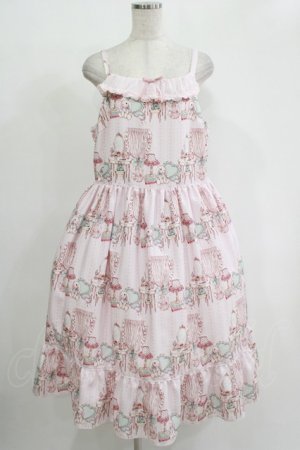 画像: Emily Temple cute / Dreamingキャミソールワンピース Plusサイズ ピンク H-25-11-21-1002-ET-OP-KB-ZH