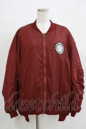 画像: Candy Stripper / GREAT ABSURD CANDY MA-1  ボルドー H-25-11-21-1021-PU-JA-KB-ZH