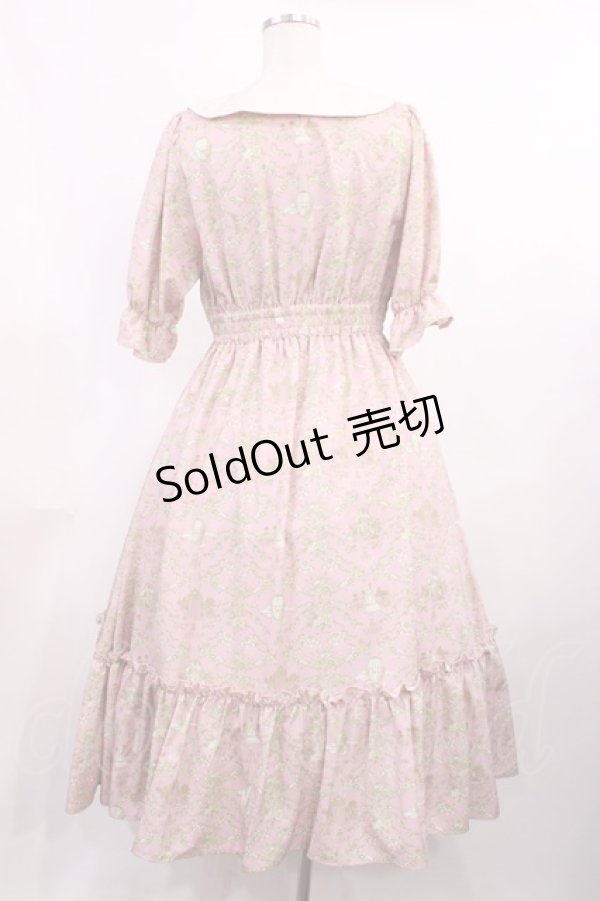 画像2: m petit by misako / NINA’Sコラボトワルドジュイワンピース M ピンク H-25-11-21-012-LO-OP-NS-ZH (2)