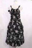 画像2: INGEBORG / 花柄ワンピース Free ブラック H-25-11-21-002-LO-OP-NS-ZH (2)