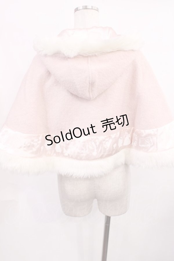 画像2: LIZ LISA / プリンセスケープ/ディズニー美女と野獣コラボ Free ピンク H-25-11-21-020-LO-JA-NS-ZH (2)