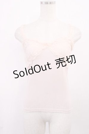 画像: LIZ LISA / 雪の結晶チャーム付きキャミソール Free ピンク H-25-11-21-024-LO-TO-NS-ZH