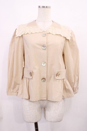 画像: yukiemon / アドベンチャーブラウス M ベージュ H-25-11-21-027-LO-BL-NS-ZH