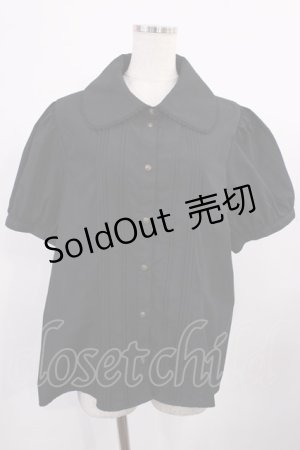 画像: Kurumi Collaboration / マリンアカデミアブラウス 4L ブラック H-25-11-21-033-LO-BL-NS-ZH