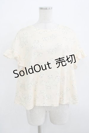 画像: yukiemon / うじゃうじゃねこ カットソー M ピンク H-25-11-22-1033-LO-TO-NS-ZH