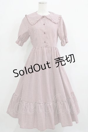 画像: m petit by misako / AM*ギンガムCHKワンピース M レッド H-25-11-22-1004-LO-OP-NS-ZH