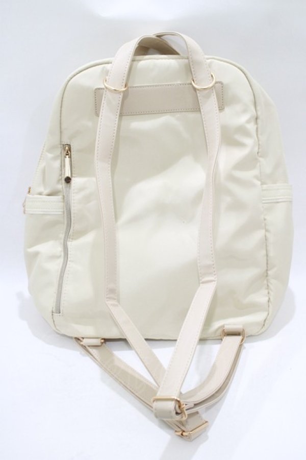 画像2: m petit by misako / NINA'S コラボ AM2WAYリュック  アイボリー H-25-11-22-1038-LO-BG-NS-ZH (2)