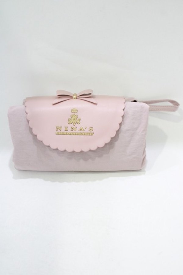 画像1: m petit by misako / NINA’Sコラボエコバッグ  ピンク H-25-11-22-1040-LO-BG-NS-ZH (1)