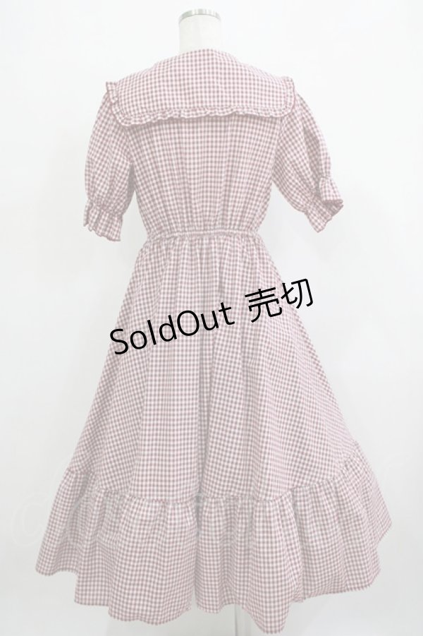 画像3: m petit by misako / AM*ギンガムCHKワンピース M レッド H-25-11-22-1004-LO-OP-NS-ZH (3)
