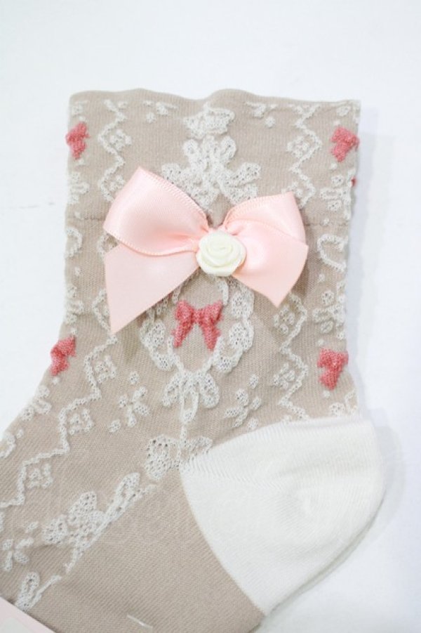 画像2: m petit by misako / AMCSNIフロートリボン  ピンク H-25-11-22-1045-LO-ZA-NS-ZH (2)