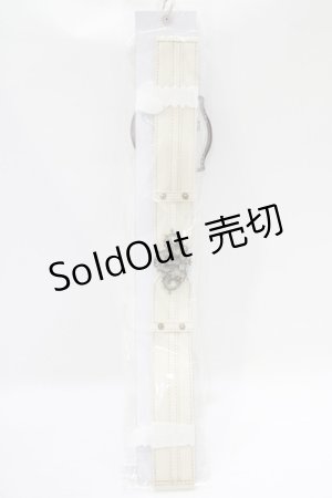 画像: Kurumi Collaboration / マリンアカデミアベルト  アイボリー H-25-11-22-1048-GO-ZA-NS-ZH