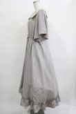 画像2: m petit by misako / レースセーラーワンピース L グレー H-25-11-22-1005-LO-OP-NS-ZH (2)