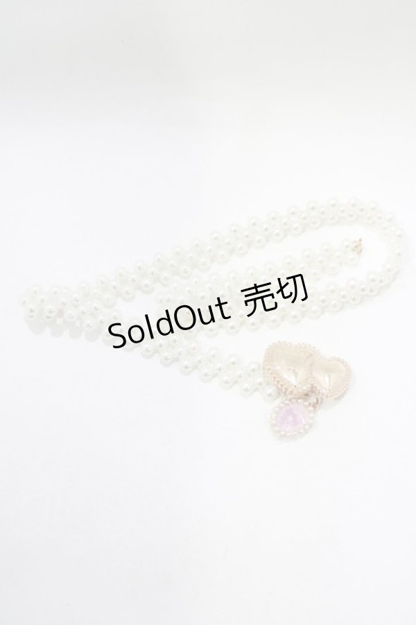 画像2: m petit by misako / TT*AMハートPLベルト  オフ H-25-11-22-1051-LO-ZA-NS-ZH (2)