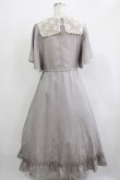画像3: m petit by misako / レースセーラーワンピース L グレー H-25-11-22-1005-LO-OP-NS-ZH (3)