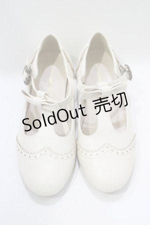 画像: m petit by misako / AMPUリボンストラップP M アイボリー H-25-11-22-1065-LO-SH-NS-ZH