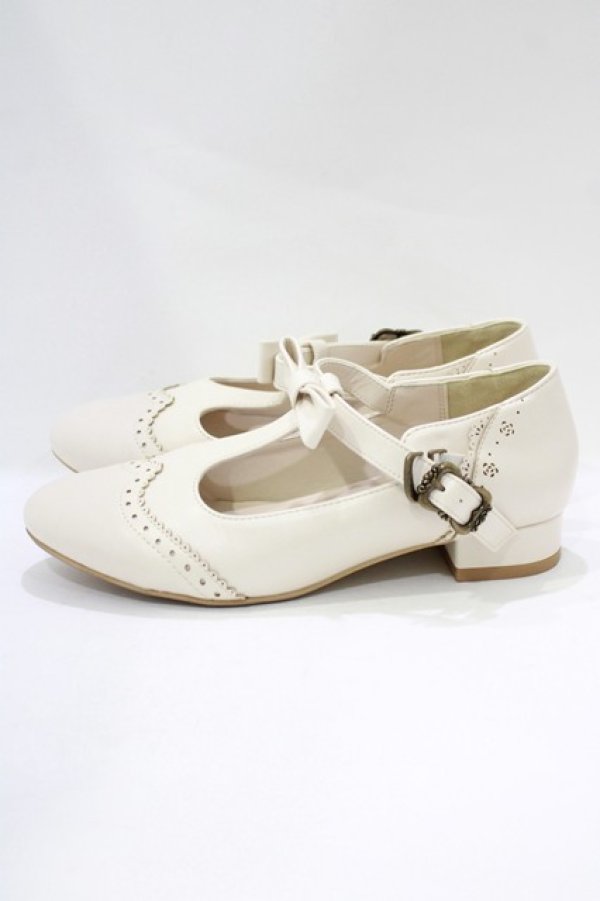 画像2: m petit by misako / AMPUリボンストラップP M アイボリー H-25-11-22-1065-LO-SH-NS-ZH (2)