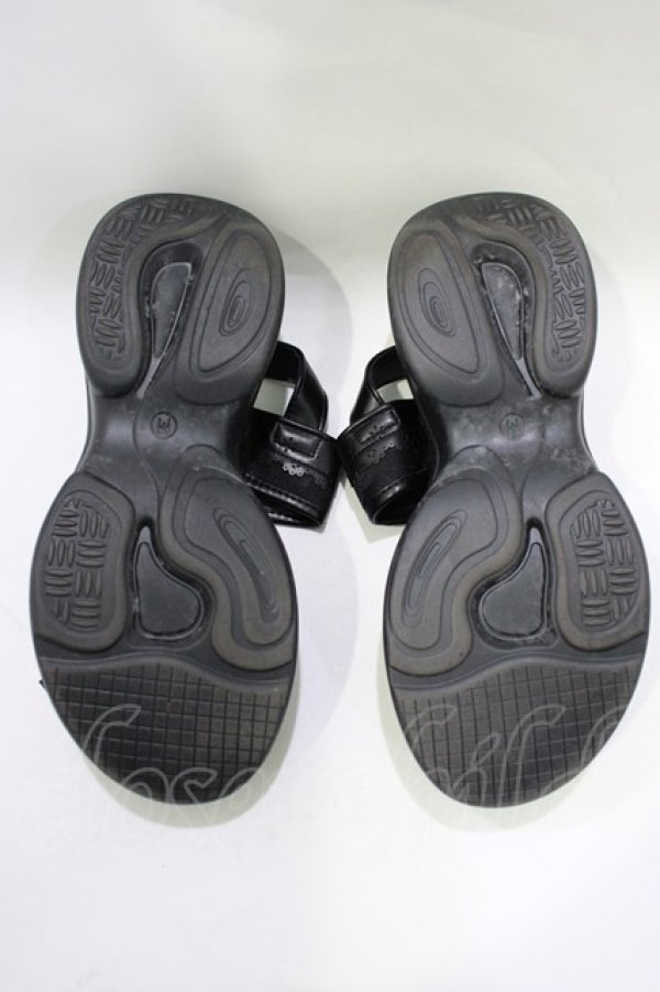 画像4: m petit by misako / AMリボンスニーカーサンダル M ブラック H-25-11-22-1067-LO-SH-NS-ZH (4)