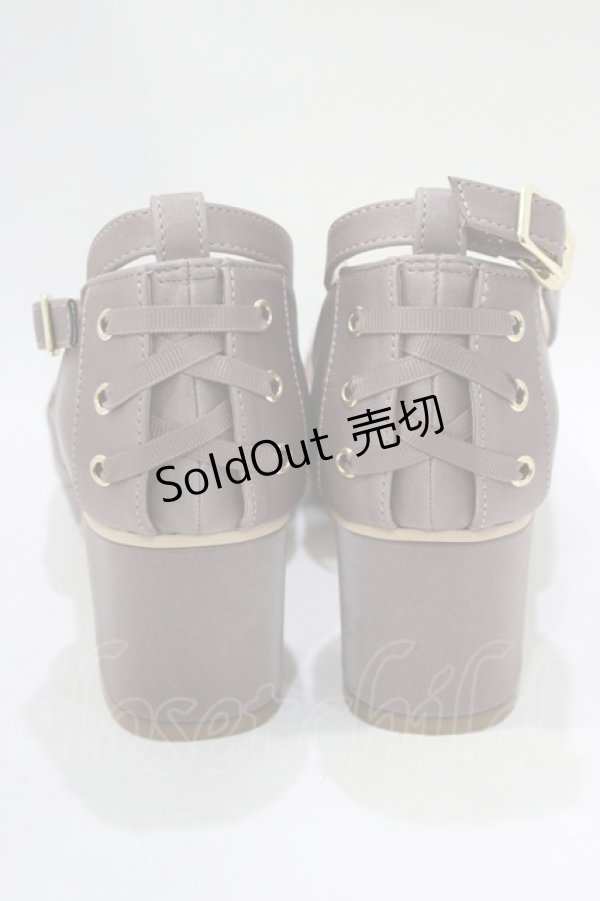 画像3: axes femme / 刺繍入りセパレートパンプス M(23.5cm) ピンク H-25-11-22-1073-AX-SH-NS-ZH (3)