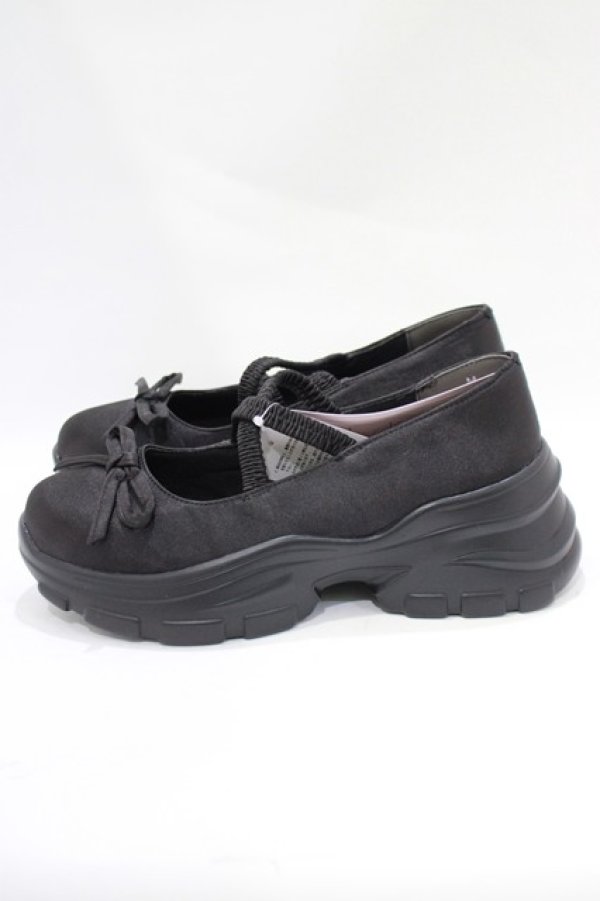 画像2: Cherirulu Chocola / バレエシューズ M ブラック H-25-11-22-1074-GO-SH-NS-ZH (2)