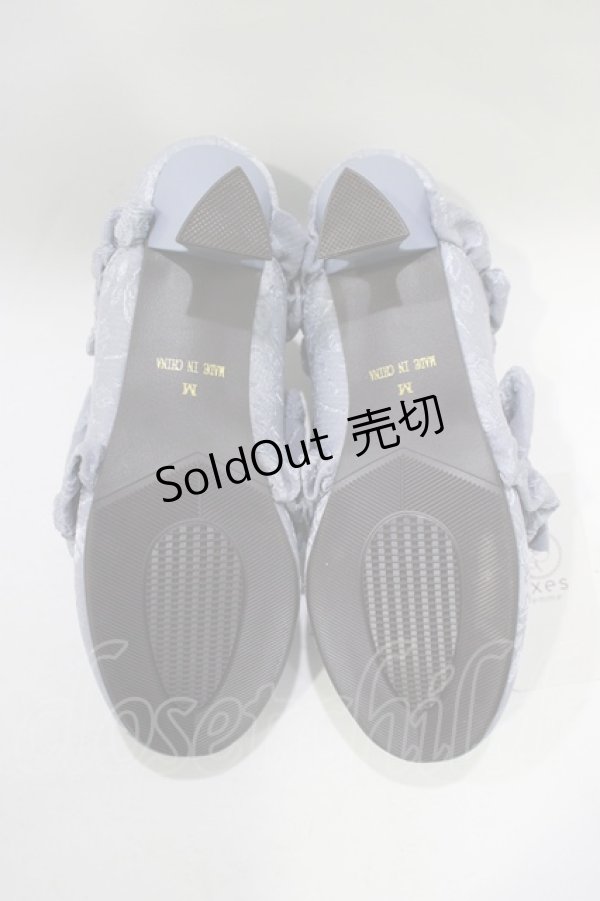 画像4: axes femme kawaii / ロココシューズ M(23.5cm) ブルー H-25-11-22-1080-AX-SH-NS-ZH (4)