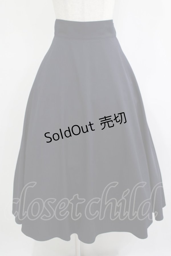 画像1: an another angelus / ローズ金具ベルト付きフレアースカート Free Navy H-25-11-22-1009-CA-SK-NS-ZH (1)