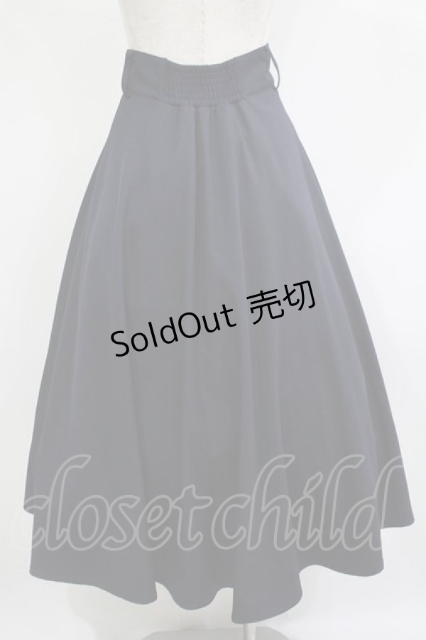 画像3: an another angelus / ローズ金具ベルト付きフレアースカート Free Navy H-25-11-22-1009-CA-SK-NS-ZH (3)