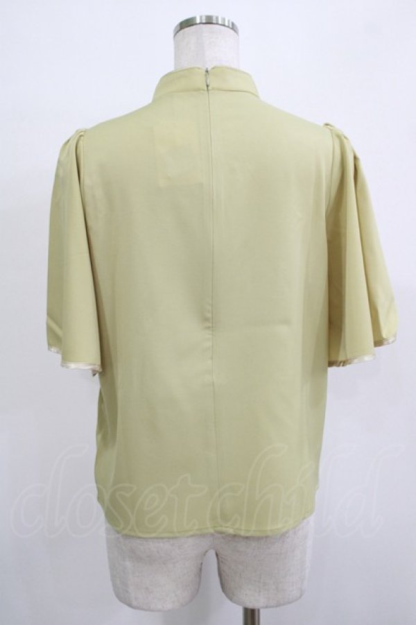 画像3: Amavel / Jasmine Chinoiseマオカラーブラウス Free グリーン H-25-11-22-1025-CA-BL-NS-ZH (3)