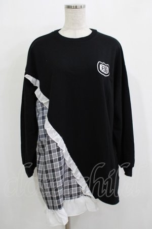 画像: FLC / ぬた。/スウェット LL ブラック H-25-11-22-1029-LO-TO-NS-ZH