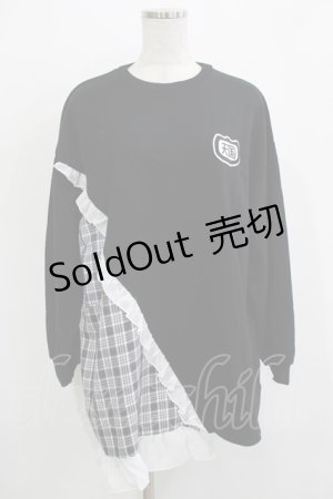 画像: FLC / ぬた。/スウェット LL ブラック H-25-11-22-1029-LO-TO-NS-ZH