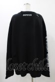 画像2: QOOZA / 東京喰種×QOOZA金木研 ダメージスウェット  ブラック H-25-11-23-037-0-TO-KB-ZH (2)