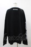 画像2: QOOZA / 東京喰種×QOOZA金木研 ダメージスウェット  ブラック H-25-11-23-038-0-TO-KB-ZH (2)